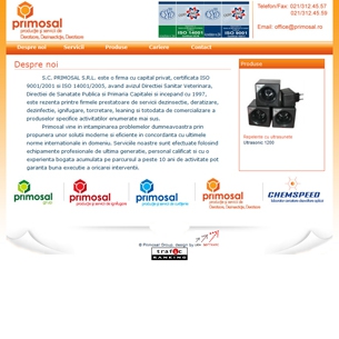primosal- site de prezentare firma de deratizare